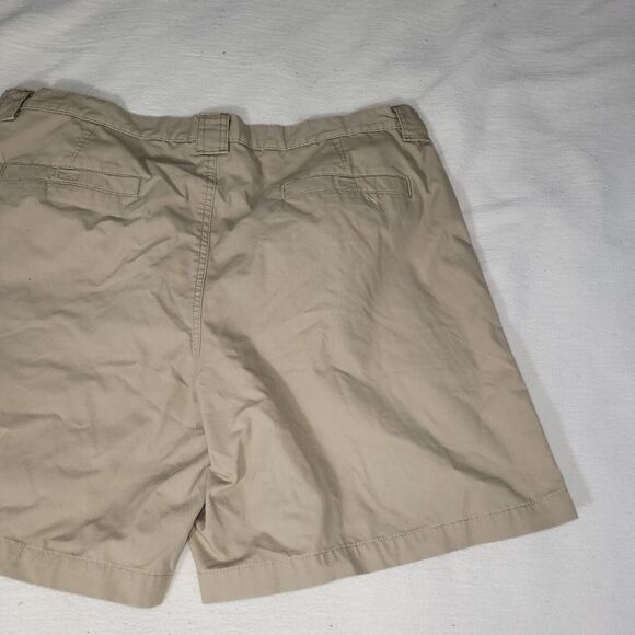 Savane Cargo Shorts Mens Sz 42 Tan Elastic Waist Hiking Pockets Outdoor Camping - Picture 12 of 14